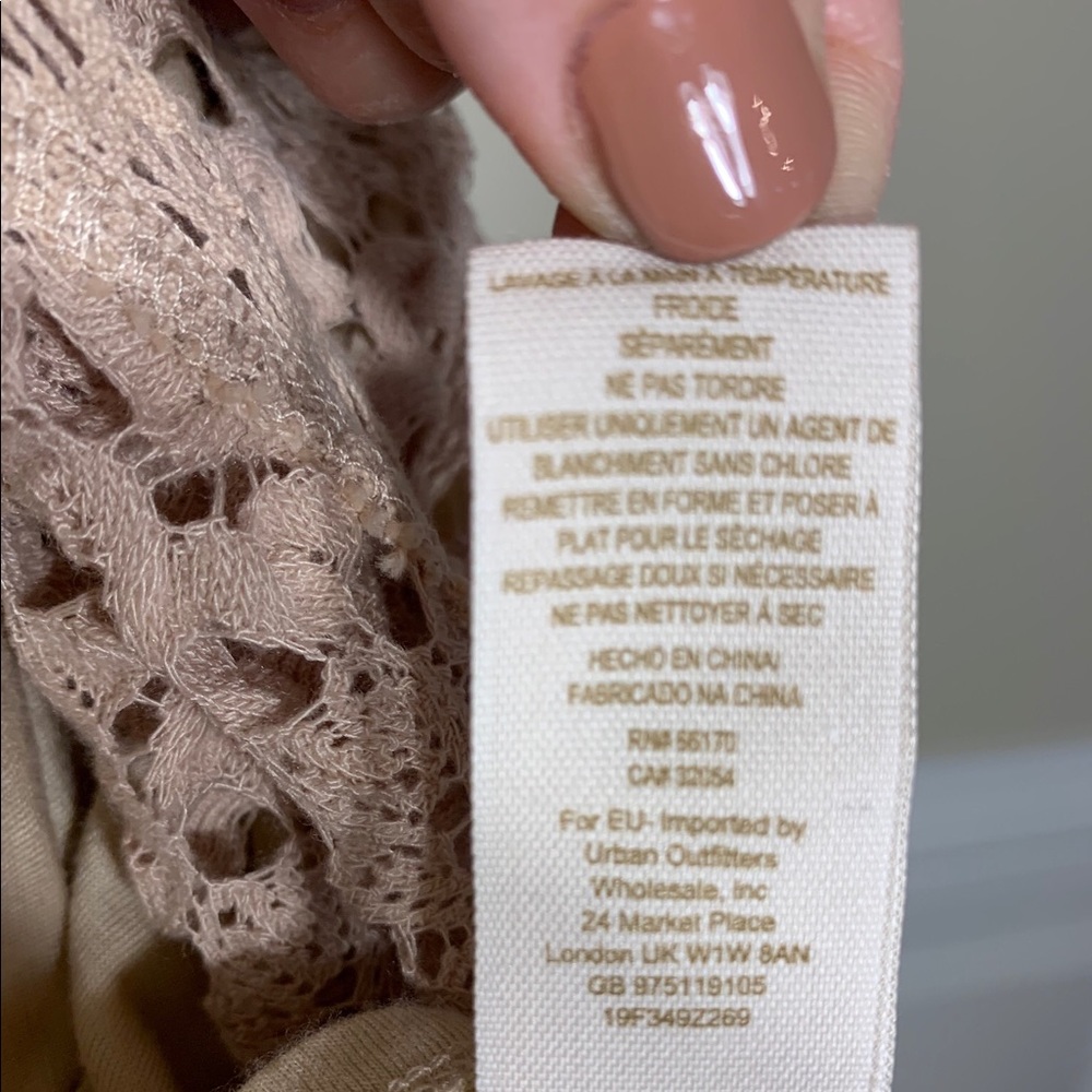 Free People Lace Mini Dress - Picture 5 of 9